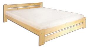 Drewmax Dřevěná postel 140x200 LK118 gray