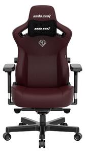 Herní židle Anda Seat Kaiser 3 XL Červená PVC kůže - Maroon