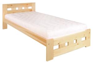 Drewmax Dřevěná postel 80x200 LK145 borovice