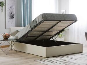 Manželská postel 160 cm Orbza (béžová). 1081794