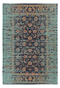 KOBEREC, 80/150 cm modrá, vícebarevná - Online Only koberce & rohožky, Online Only