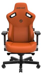 Herní židle Anda Seat Kaiser 3 L Oranžová PVC kůže - Orange