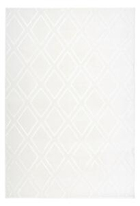 KOBEREC TKANÝ NA PLOCHO, 80/150 cm bílá - Online Only koberce & rohožky, Online Only