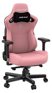 Herní židle Anda Seat Kaiser 3 L Růžová PVC kůže - Pink
