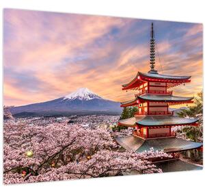 Obraz - Fudži, Japonsko (70x50 cm)