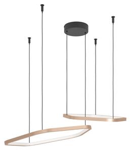 Eglo 390507 - LED Stmívatelný lustr na lanku ESTRELLA LED/30W/230V mosaz + DO
