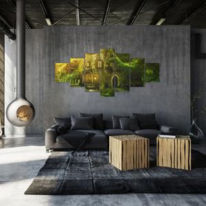 Obraz - Pohádkový les (210x100 cm)