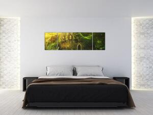 Obraz - Pohádkový les (170x50 cm)