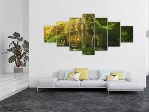 Obraz - Pohádkový les (210x100 cm)