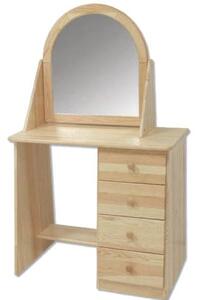 Drewmax Toaletní stolek se zrcadlem LT108 borovice
