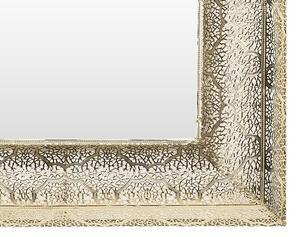 Nástěnné zrcadlo Pleza (zlatá). 1081993