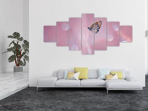 Obraz - Motýlek (210x100 cm)
