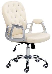 Kancelářská židle Prince (béžová ekokůže). 1082028