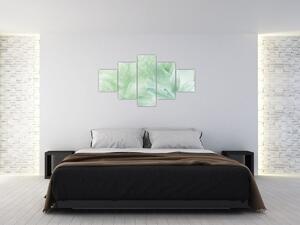 Obraz - Zelený květ (125x70 cm)