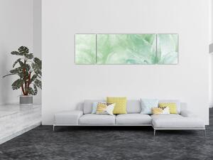 Obraz - Zelený květ (170x50 cm)