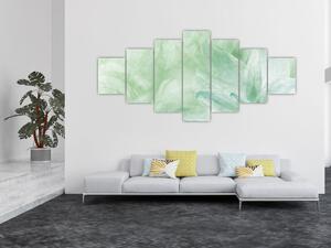 Obraz - Zelený květ (210x100 cm)