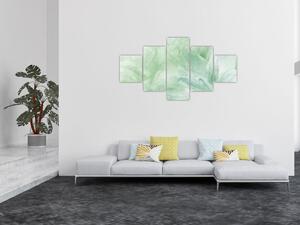Obraz - Zelený květ (125x70 cm)