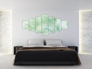 Obraz - Zelený květ (210x100 cm)