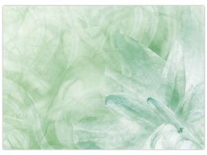 Obraz - Zelený květ (70x50 cm)