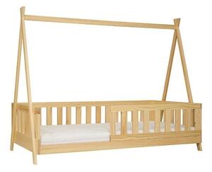 Drewmax Dětská postel LK142, 90x180cm, borovice surová