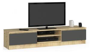 TV stolek RTV 160 artisan oak/šedý grafit