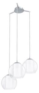 EGLO 92762 - Závěsné svítidlo BOLSANO 3xE27/60W