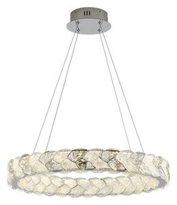 LUXERA 46156 - LED Lustr na lanku LARUNA LED/38W/230V matný chrom