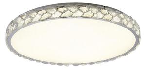 LUXERA 46155 - LED Stropní svítidlo LARUNA LED/85W/230V pr. 80 cm matný chrom