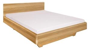 Drewmax Dřevěná postel 120x200 dub LK210 buk přírodní