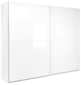 ŠATNÍ SKŘÍŇ S POSUVNÝMI DVEŘM, bílá, 250/210/62 cm MID.YOU - Šatní skříně, Online Only