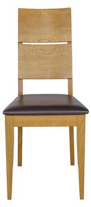 Drewmax Jídelní židle KT373 masiv dub kakao sab944