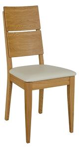 Drewmax Jídelní židle KT373 masiv dub tmavý dub sab928