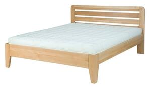 Drewmax Dřevěná postel 90x200 buk LK189 gray