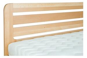 Drewmax Dřevěná postel 90x200 buk LK189 gray