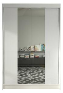 Šatní skříň LINO II šířka 120 cm - bílá