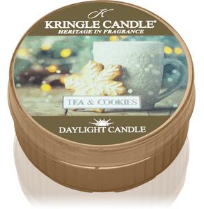 Kringle Candle Tea & Cookies čajová svíčka 42 g