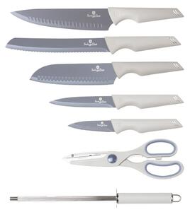 BERLINGERHAUS Sada nožů ve stojanu s nepřilnavým povrchem 8 ks Aspen Collection BH-2837