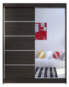 Šatní skříň CAMINO III šířka 150 cm - čokoláda