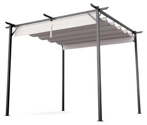 Blumfeldt Blumfeldt Pantheon Robust Pergola, 3x3 m, práškově lakovaná ocel, odolná vůči povětrnostním vlivům
