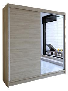 Šatní skříň TALIN I šířka 180 cm - dub sonoma