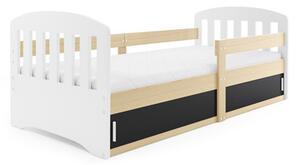Dětská postel CLASSIC 1 160x80 cm Borovice-bílá