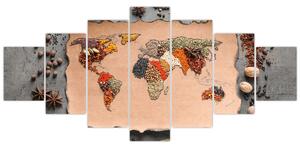 Obraz - Koření světa (210x100 cm)
