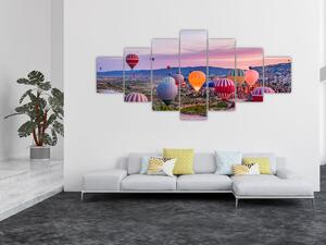 Obraz - Horkovzdušné balóny (210x100 cm)