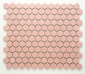 Keramická mozaika růžová 23x26mm