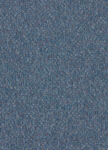 Breno Metrážový koberec VIRTUOSE 84 denim modrý s jemným barevným melírem, šíře 400 cm