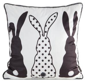 EUROFIRANY VELIKONOČNÍ DEKORAČNÍ POVLAK NA POLŠTÁŘ EASTER04 45X45 CM VZOROVANÁ