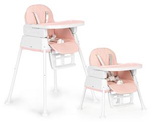Dětská jídelní židlička ECOTOYS 3v1