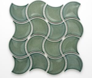 Keramická mozaika zelená