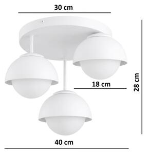 BRILAGI - Přisazený lustr COSMO 3xE27/60W/230V bílá