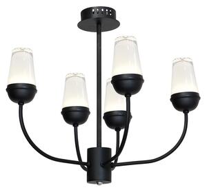 EUlight Lustr Luton, 5x akrylové stínítko, b